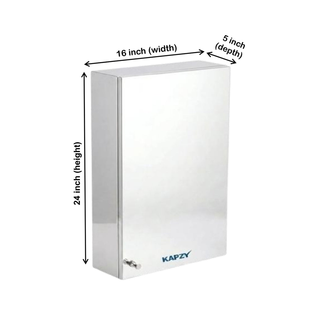 MIRROR CABINET 16X24 SS