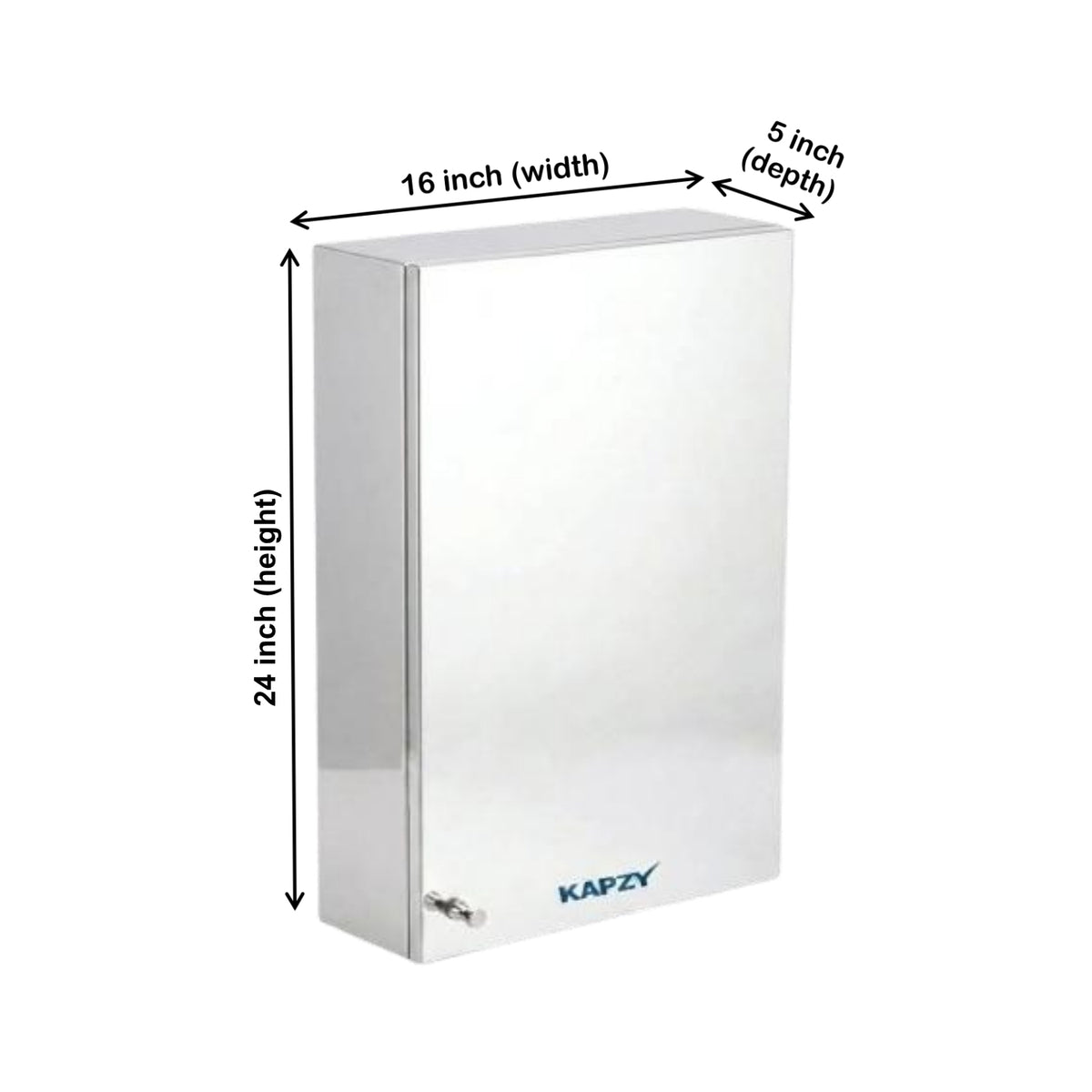 MIRROR CABINET 16X24 SS