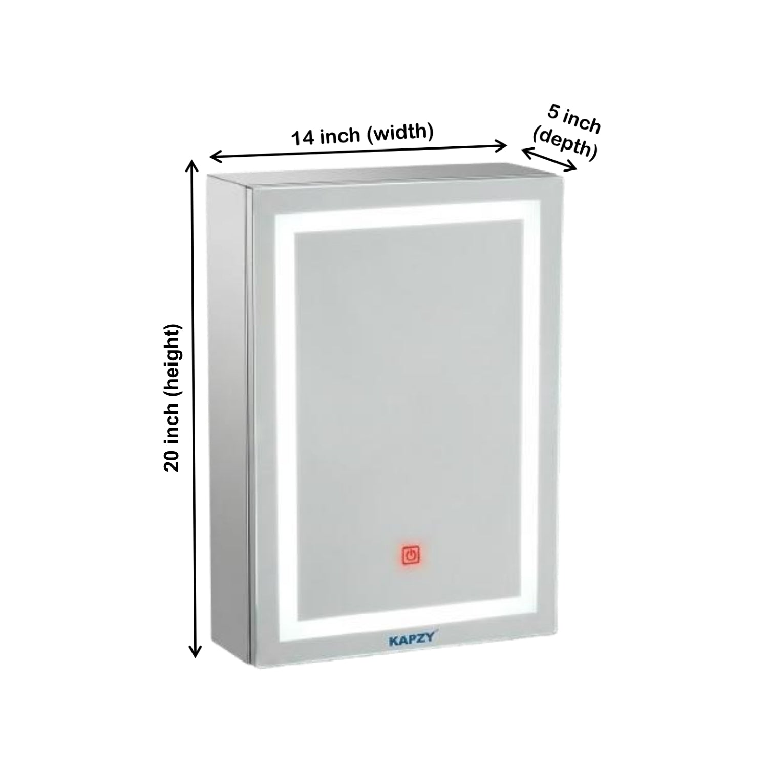 MIRROR CABINET 14X20 3TC