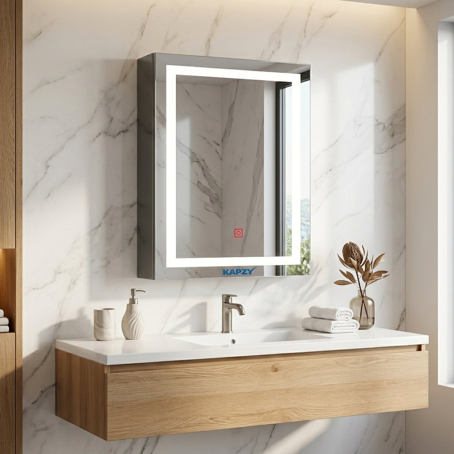 MIRROR CABINET 16X24 3TC