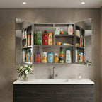 MIRROR CABINET 18X18 SS