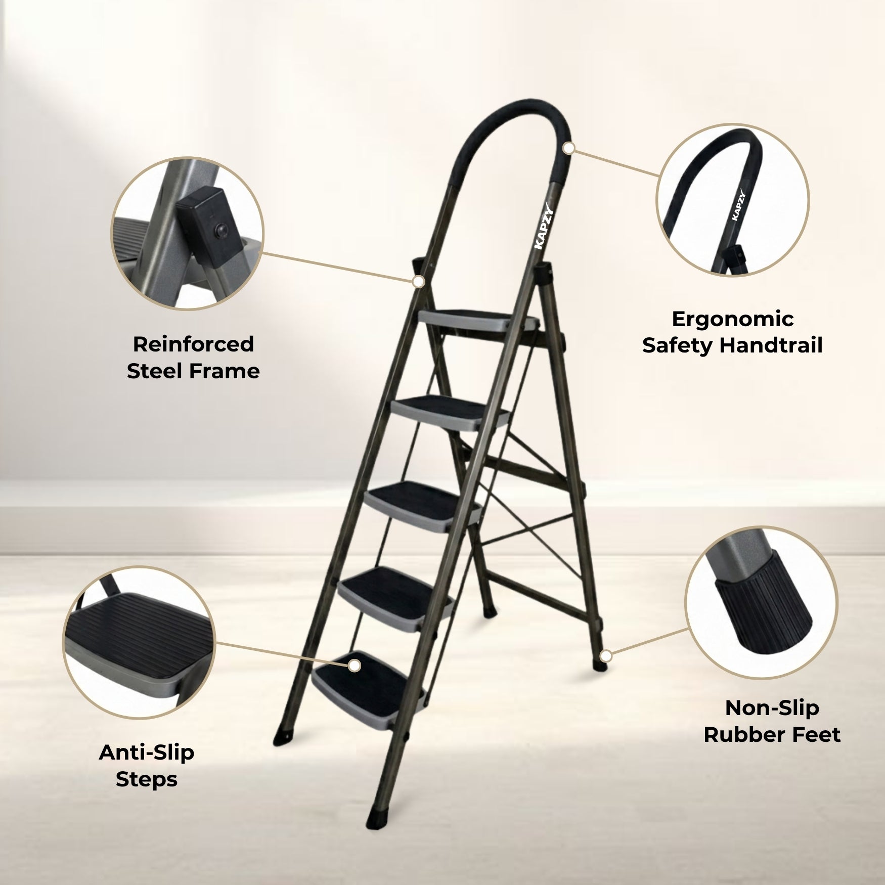 5 STEP MS LADDER