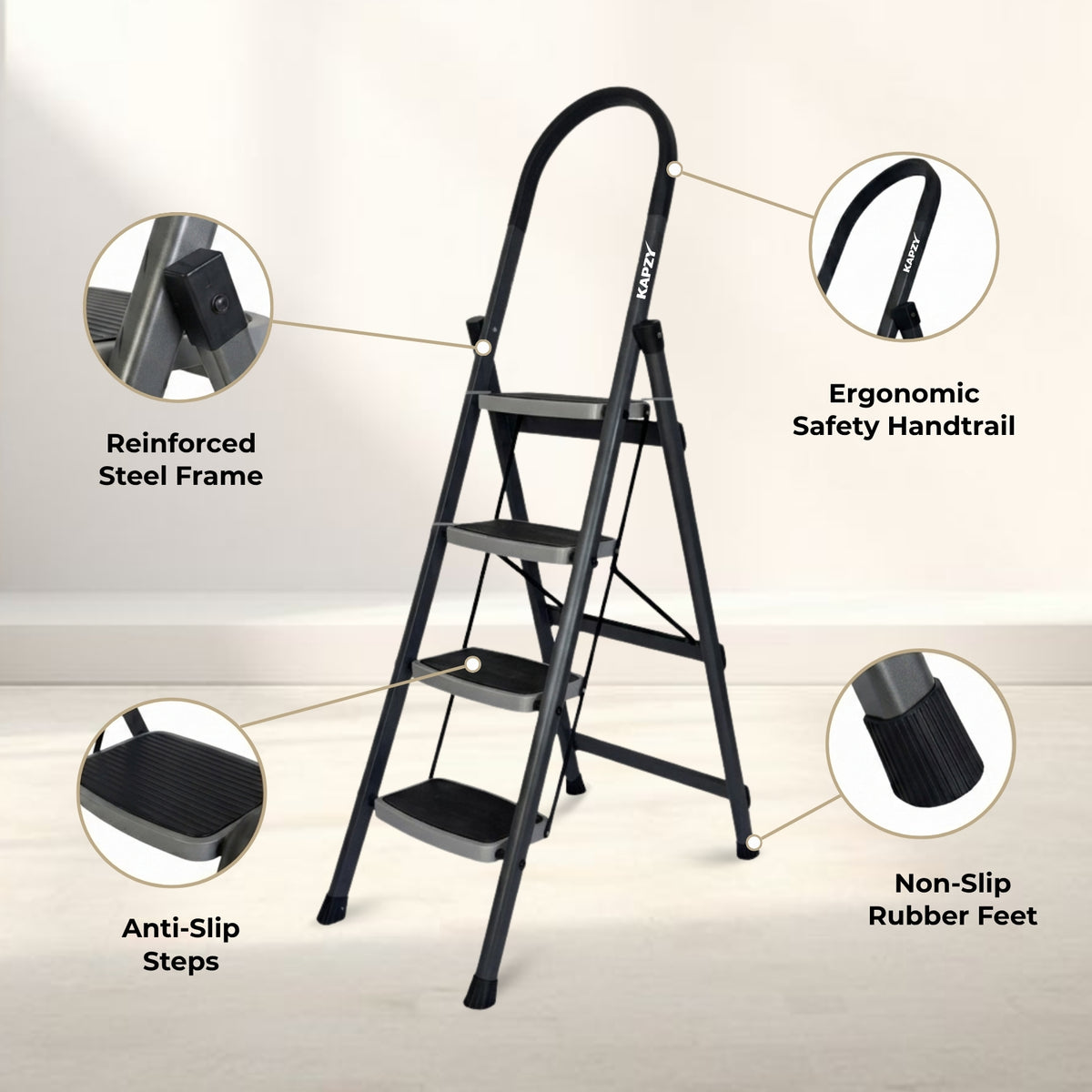 4 STEP MS LADDER