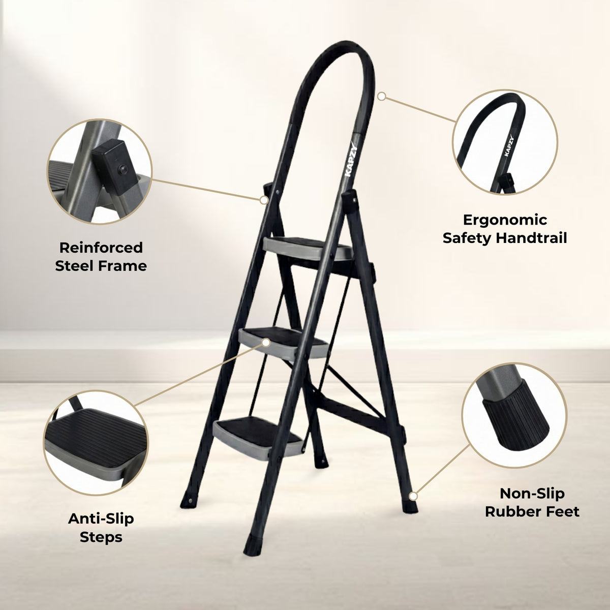 3 STEP MS LADDER